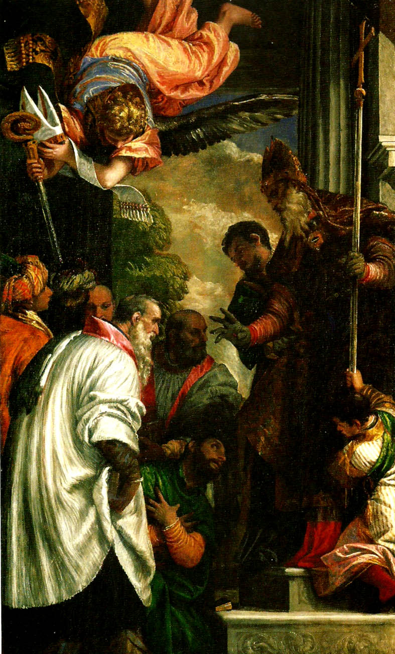 Paolo  Veronese consecration of st. nicholas